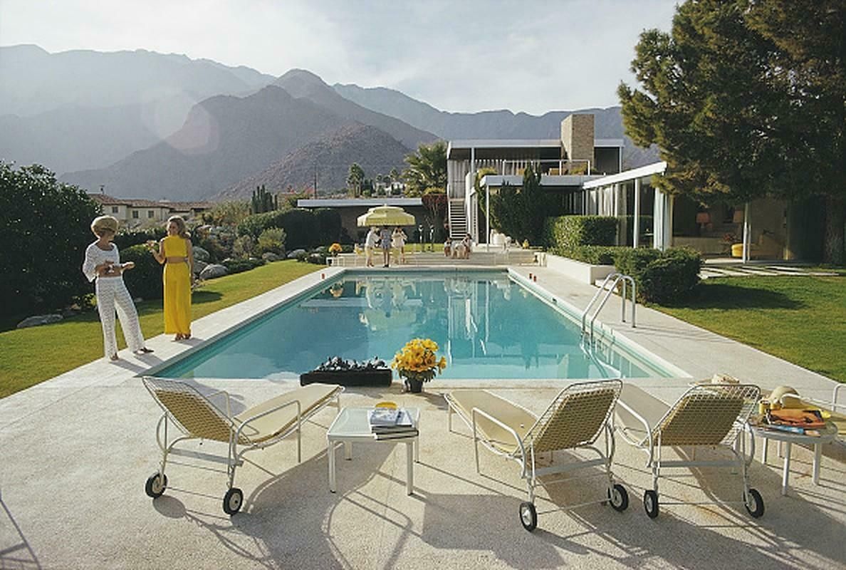 Palm Springs Pool By Slim Aarons