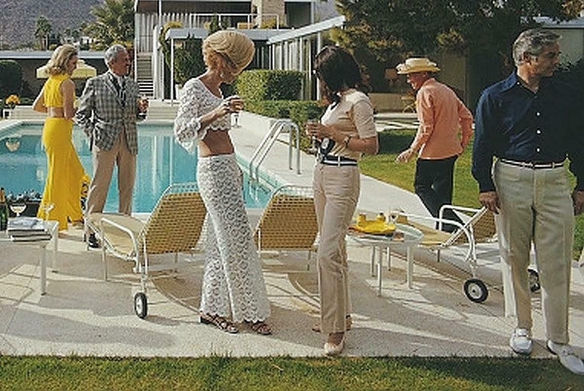 Poolside Style By Slim Aarons photo Art