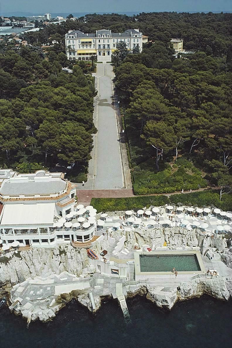 View Of The Hotel Du Cap, Eden Roc By Slim Aarons   Limited Edition Estate Stamped C Type Printunited
