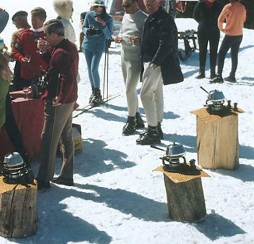 Snowmass Picnic By Slim Aarons photo for sale