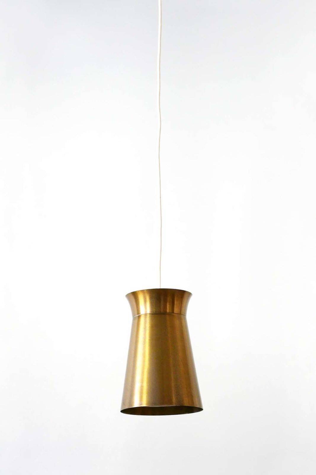 Elegant Mid Century Modern Brass Pendant Lamps Or Hanging Lights, 1950s, Germany photo buy