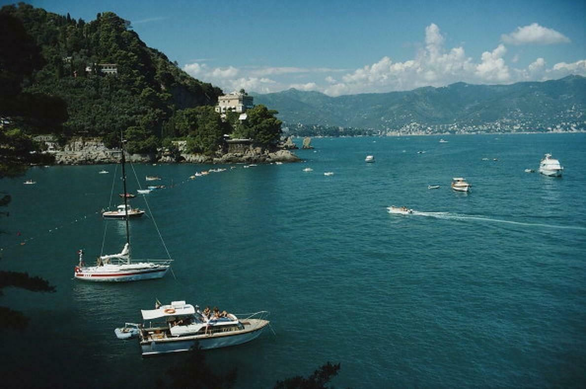 Castello Di Paraggi By Slim Aarons