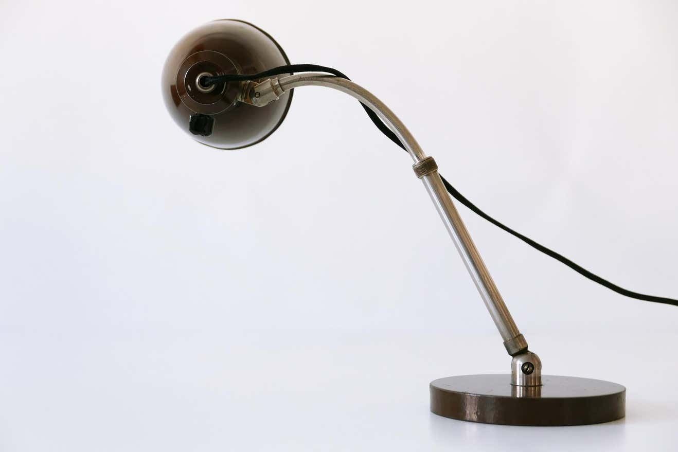 photo buy Rare Bauhaus Table Lamp ''Piccolo'' By Christian Dell For Bünte & Remmler, 1930s