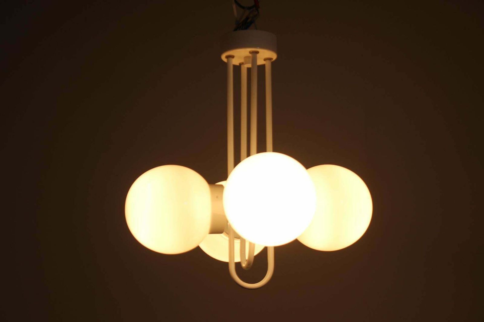 1970s Chandelier By Instala Decin Czechoslovakia ,Up To 4pieces photo vintage