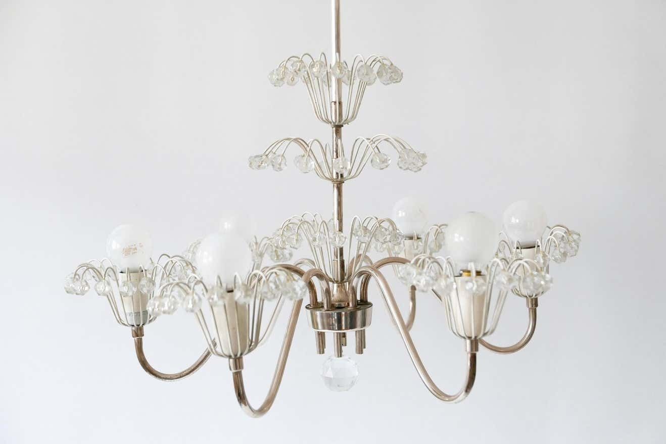 Midcentury Chandelier Or Pendant Lamp By Emil Stejnar For Rupert Nikoll, 1950s photo for sale