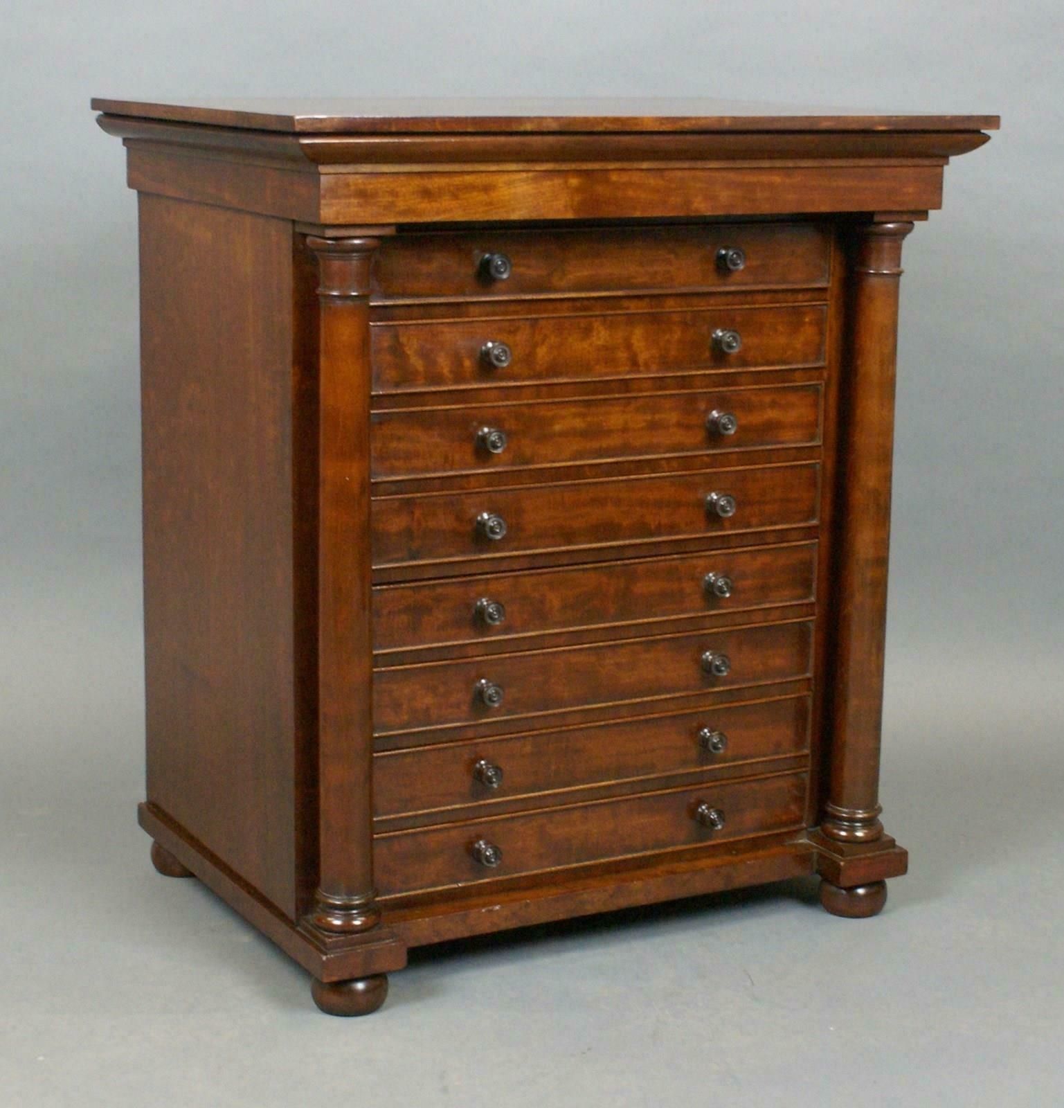 Miniature Mahogany Chest Of Drawers photo 1650.0