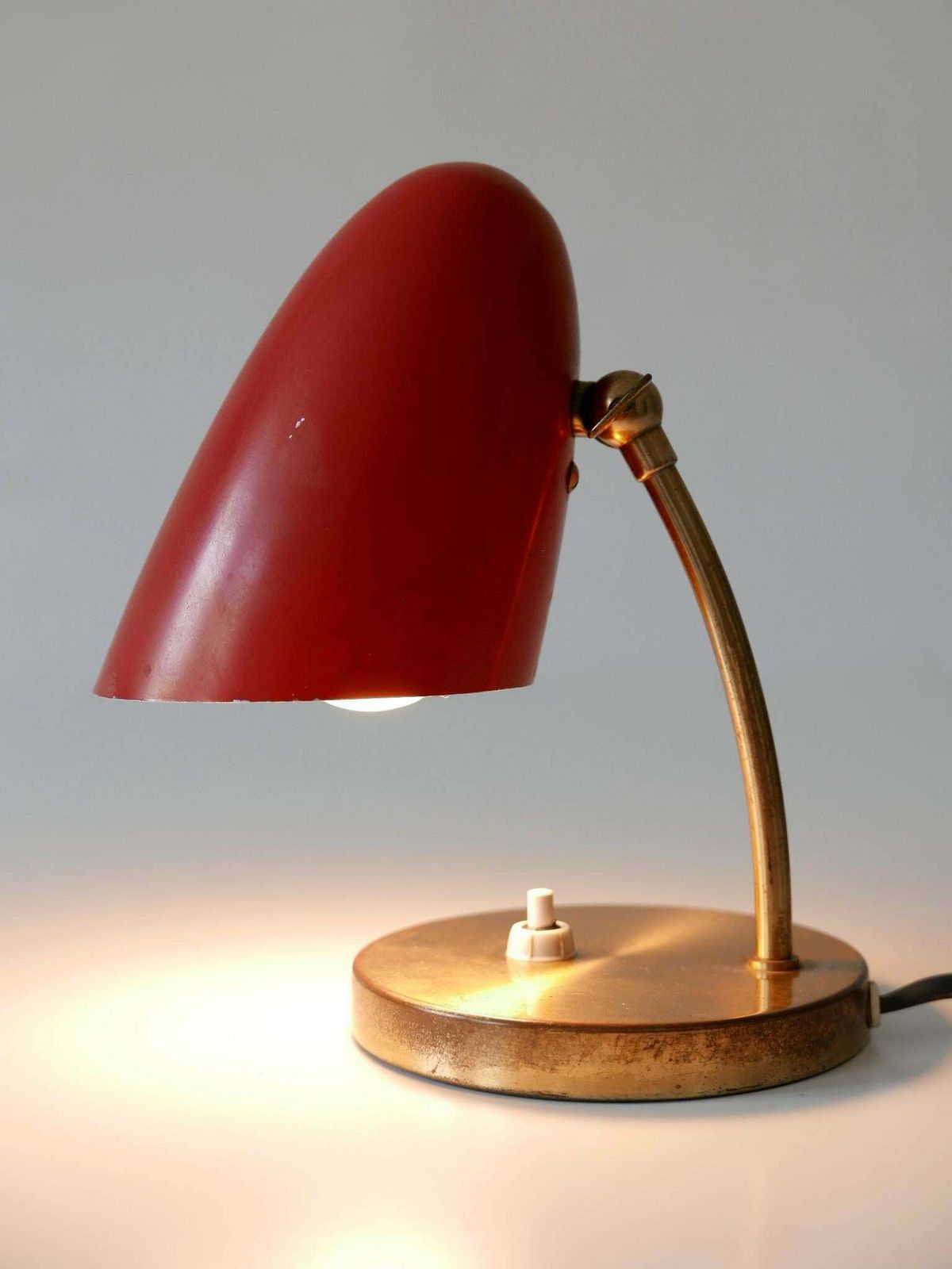 Rare And Lovely Mid Century Modern Table Lamp Germany 1950s photo furniture