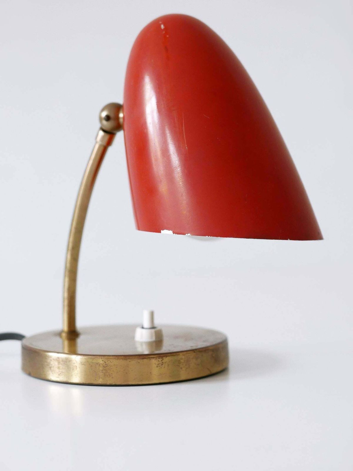 photo vintage Rare And Lovely Mid Century Modern Table Lamp Germany 1950s