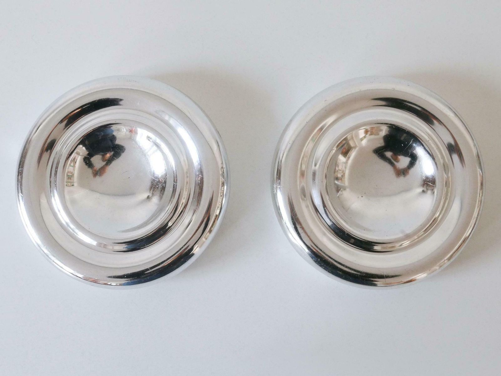 Set Of Two Rare Mid Century Modern Alu Bowls By Ingo Maurer For Design M 1970s photo vintage