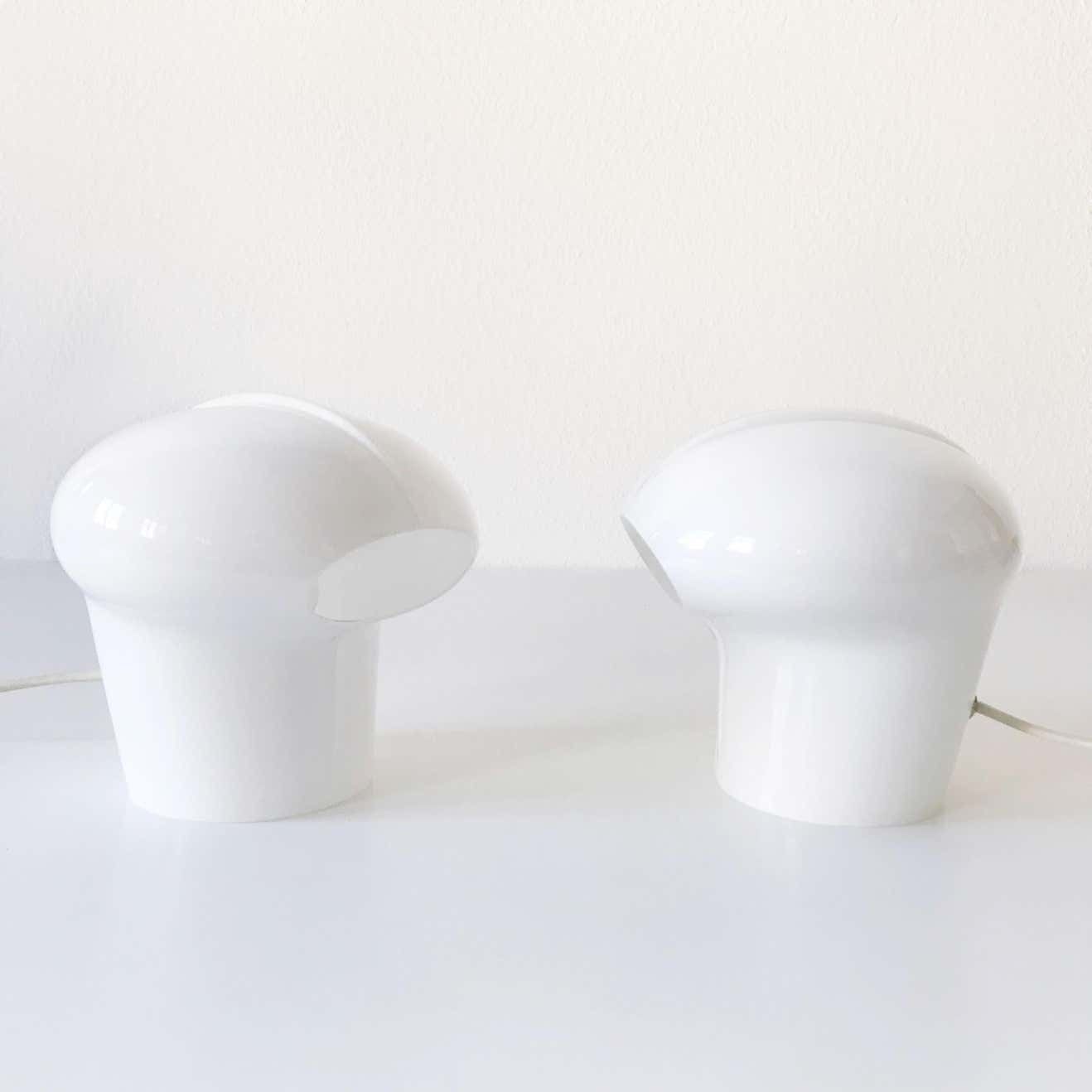 photo furniture Set Of Two Exceptional Table Lamps By Gino Vistosi For Vistosi, Murano, 1970s