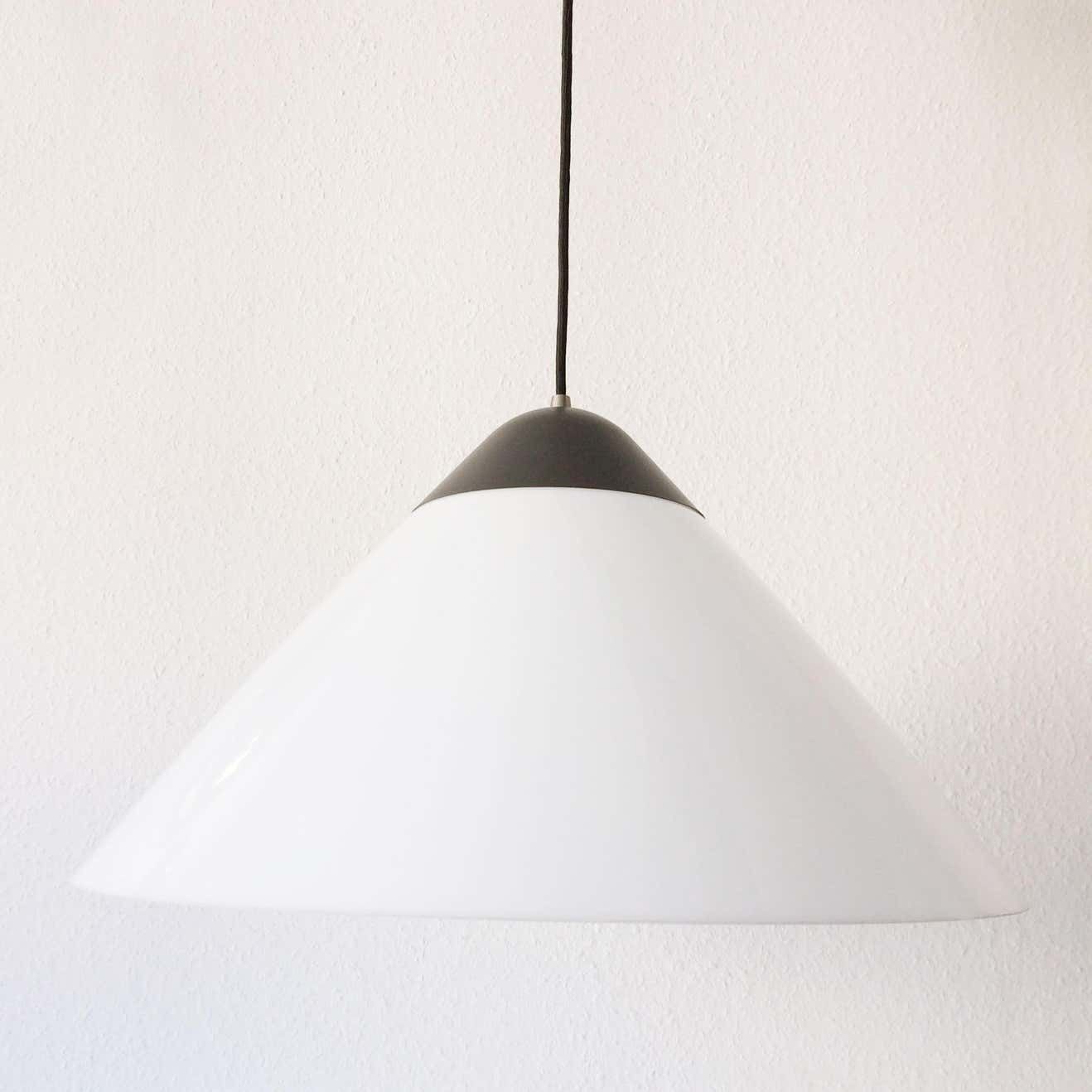 Large Pendent Lamp Opala Midi By Hans Wegner For Louis Poulsen 1970s Denmark photo 771.0