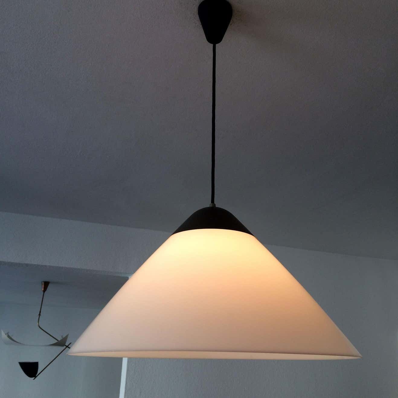 Large Pendent Lamp Opala Midi By Hans Wegner For Louis Poulsen 1970s Denmark photo buy