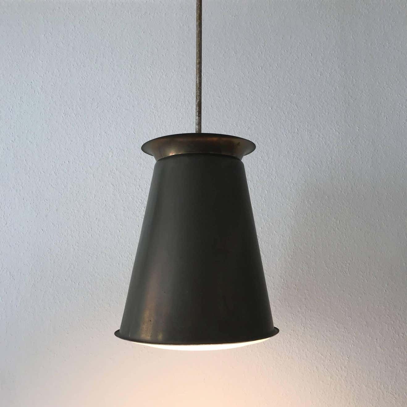 Exceptional Bauhaus Pendant Lamp By Adolf Meyer For Zeiss Ikon, 1930s, Germany photo buy