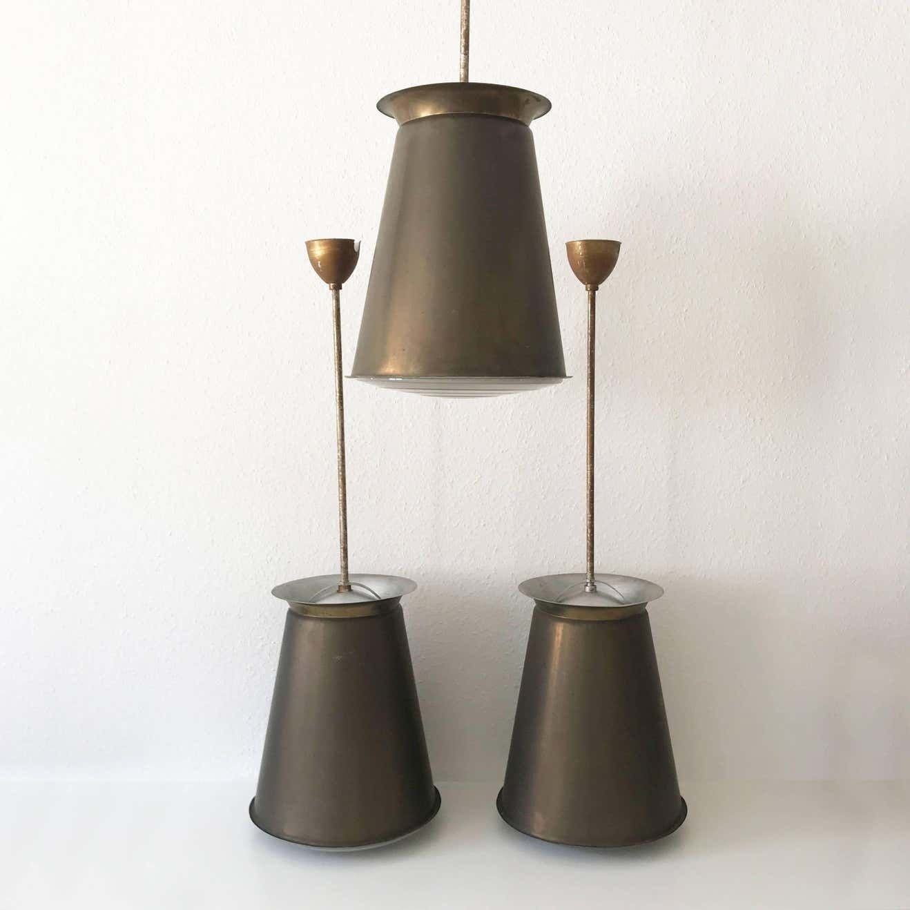 photo buy Exceptional Bauhaus Pendant Lamp By Adolf Meyer For Zeiss Ikon, 1930s, Germany