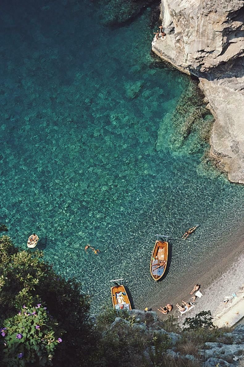Conca Dei Marini By Slim Aarons   Limited Edition Estate Stamped C Type Print