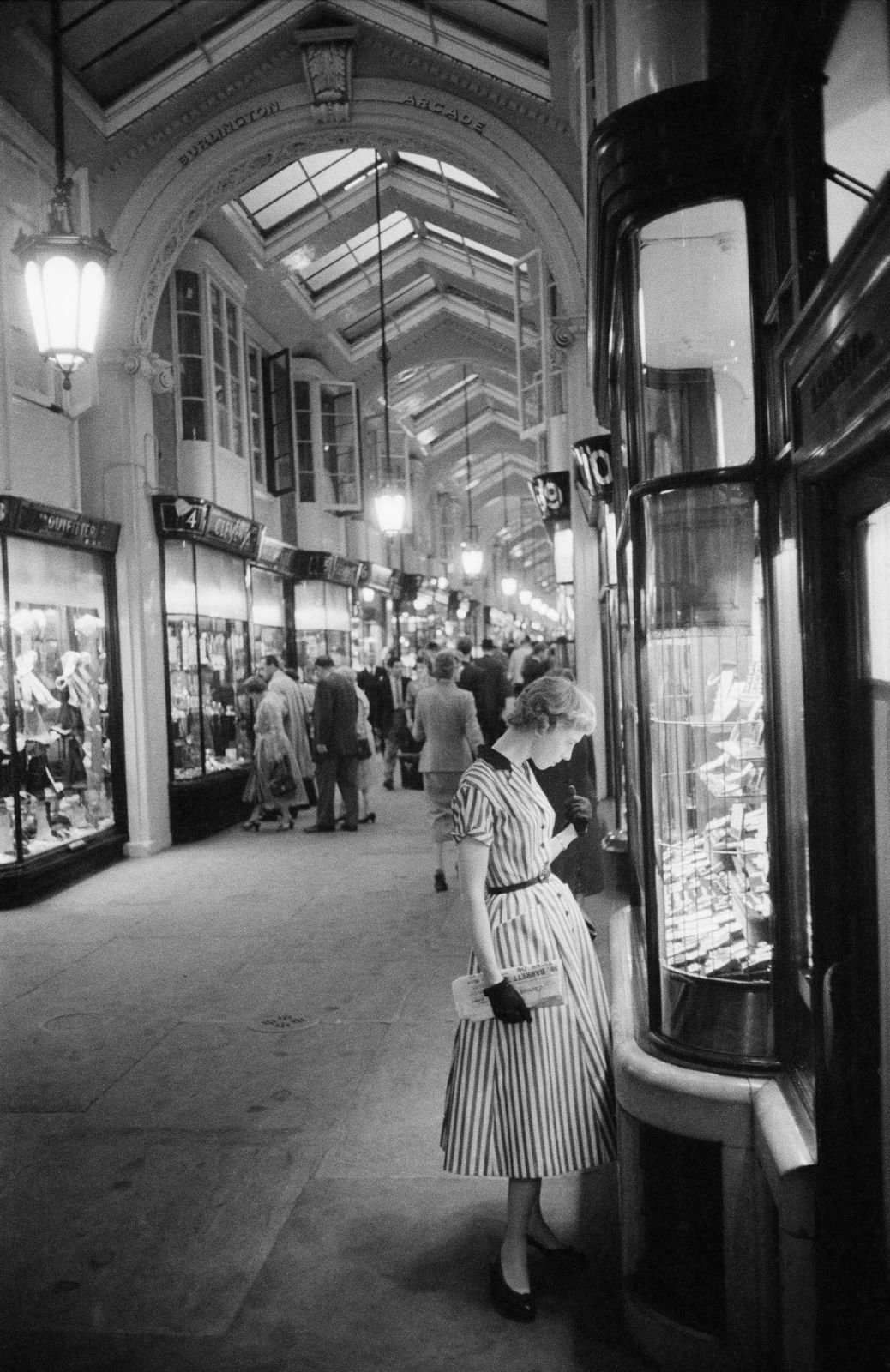 Burlington Arcade By Slim Aarons