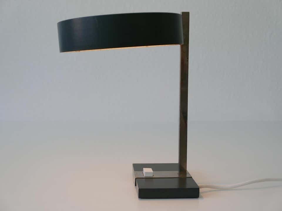 Elegant Mid Century Modern Table Lamp Or Desk Light By Hillebrand, 1960s Germany photo 681.0