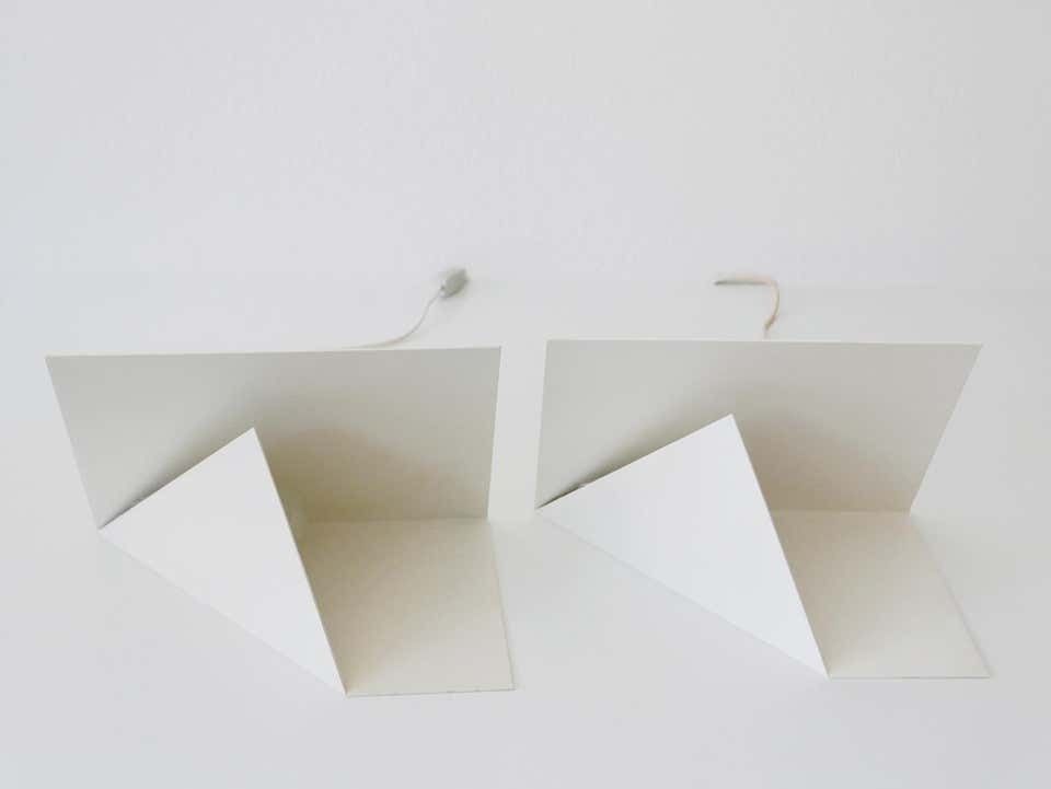 photo vinterior Pair Of Elegant Side Table Lamps A 4 By Torben Holmbäck For B. J. Metal Denmark