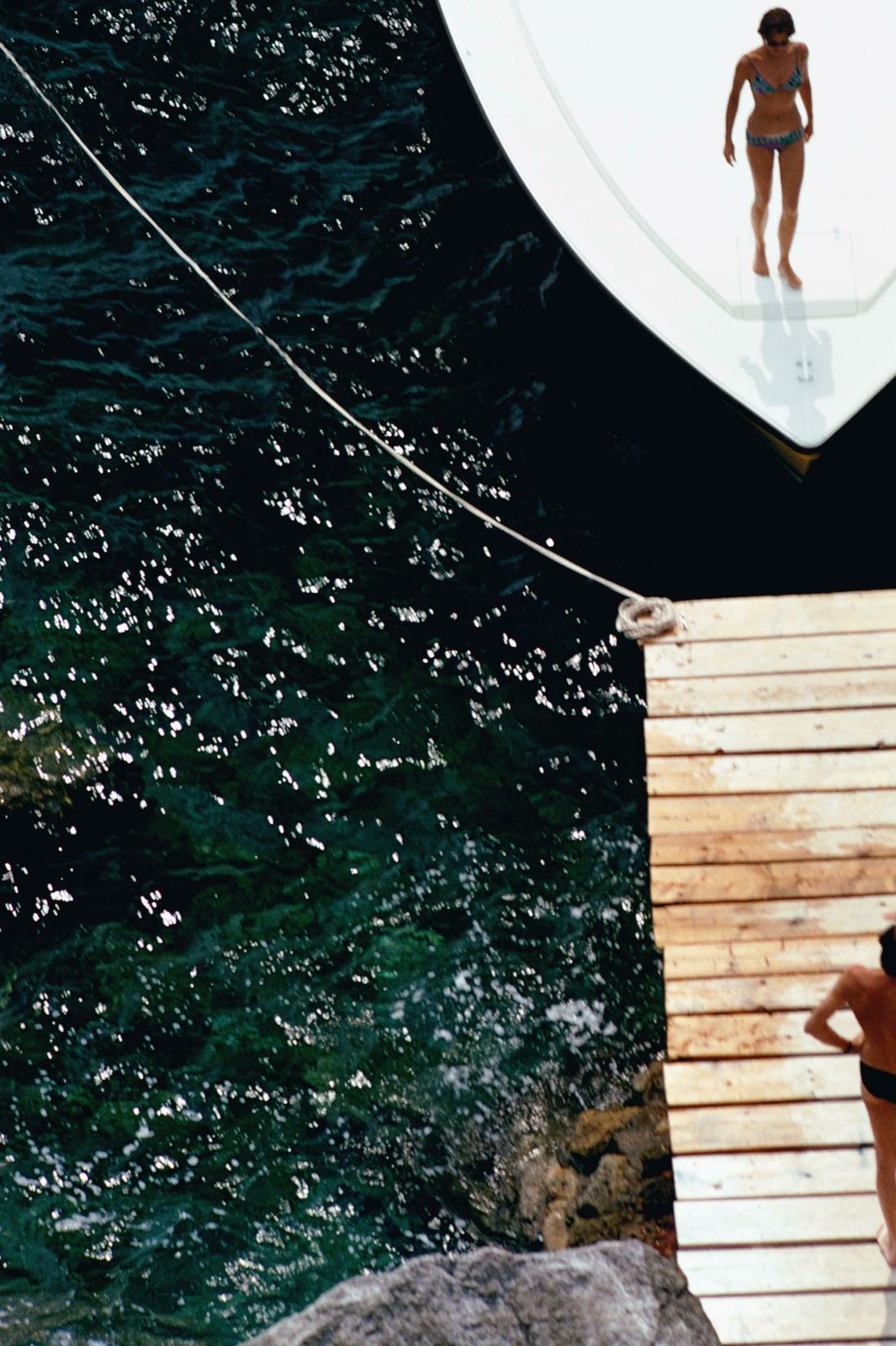 Speedboat Landing By Slim Aarons   Limited Edition photo Art