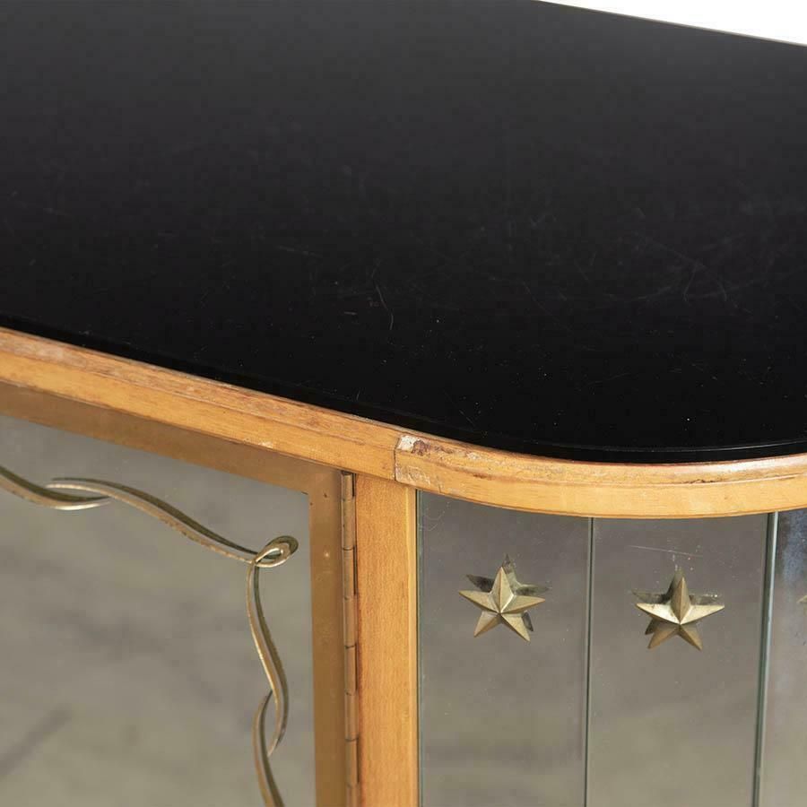 20th Century Glazed Cocktail Cabinet In The Style Of Renee Drouet photo buy