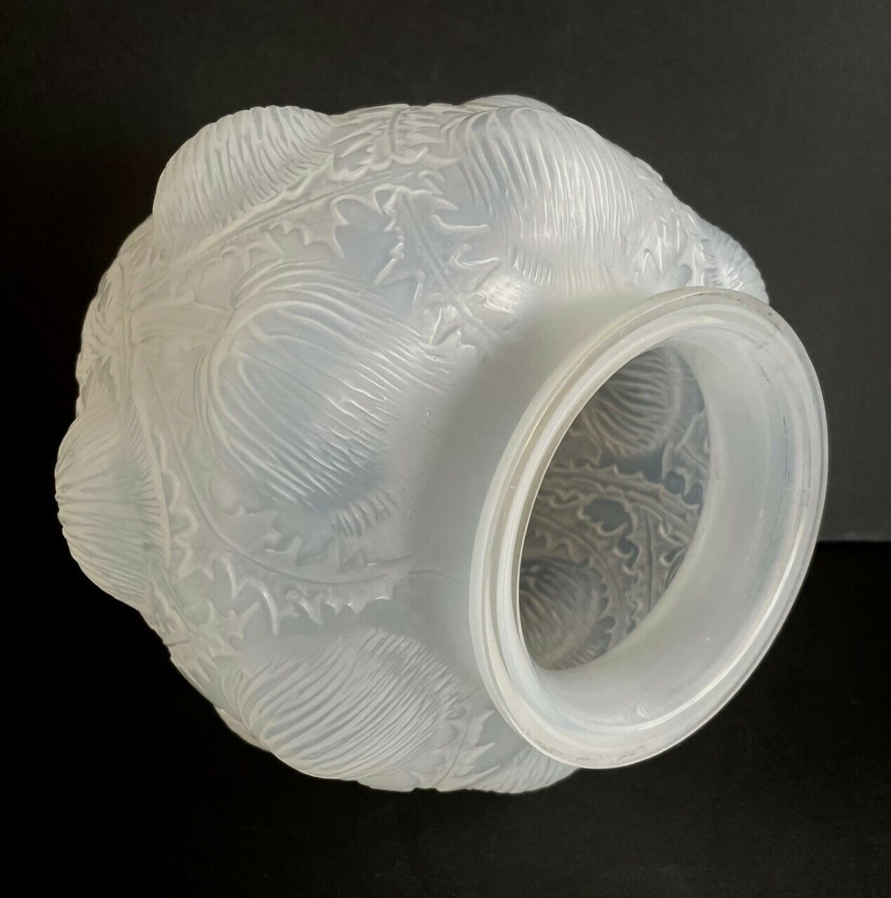 René Lalique Art Deco Vase "Domremy" 1926 photo Home Decor