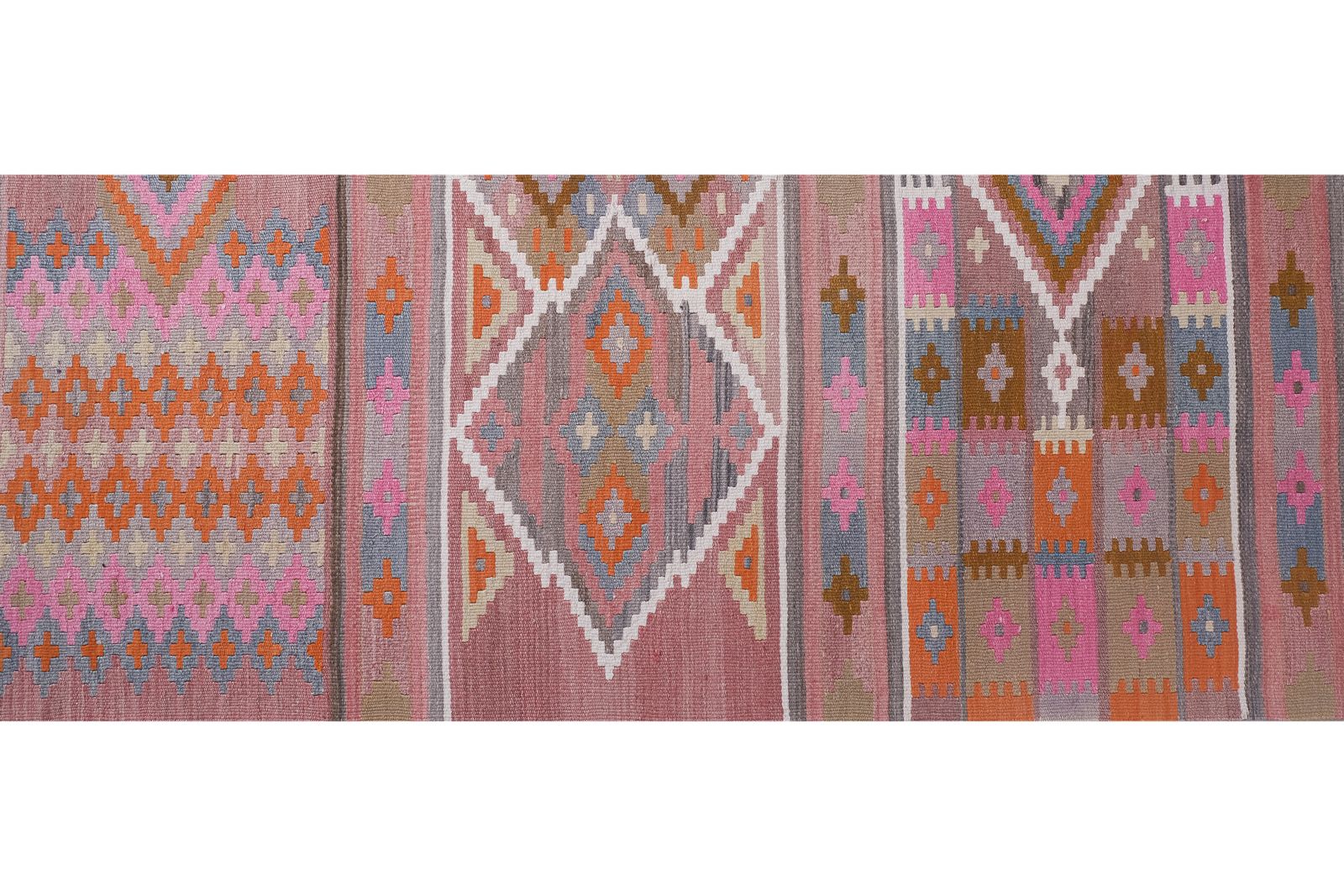 Turkish Handmade Runner Rug Kilim   Extra Long Hallway photo furniture