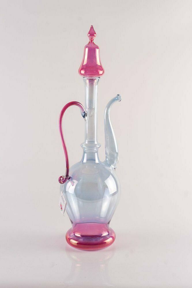 Mouth Blown Glass Bottle From Parise Vetro, Italy photo furniture