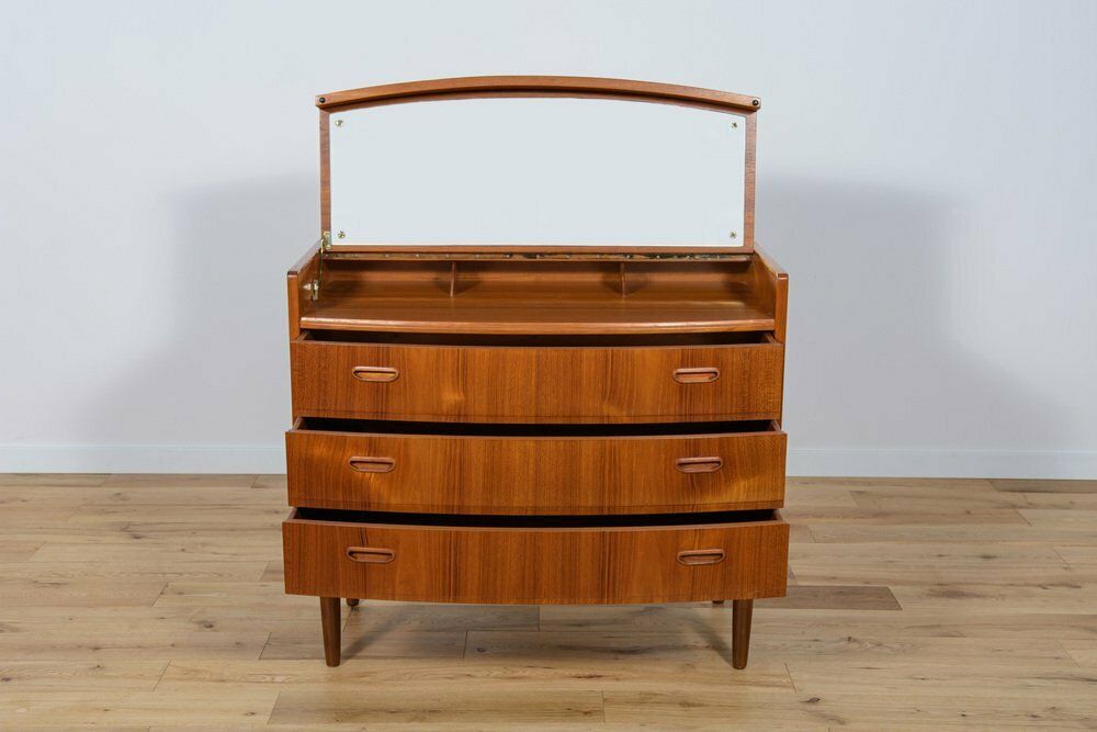 photo for sale Mid Century Danish Teak Dressing Table, 1960s
