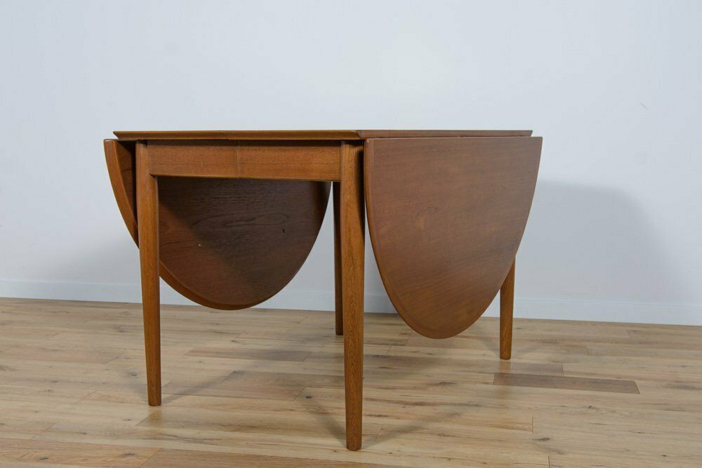 Mid Century Danish Extendable Dining Table In Teak, 1960s photo furniture