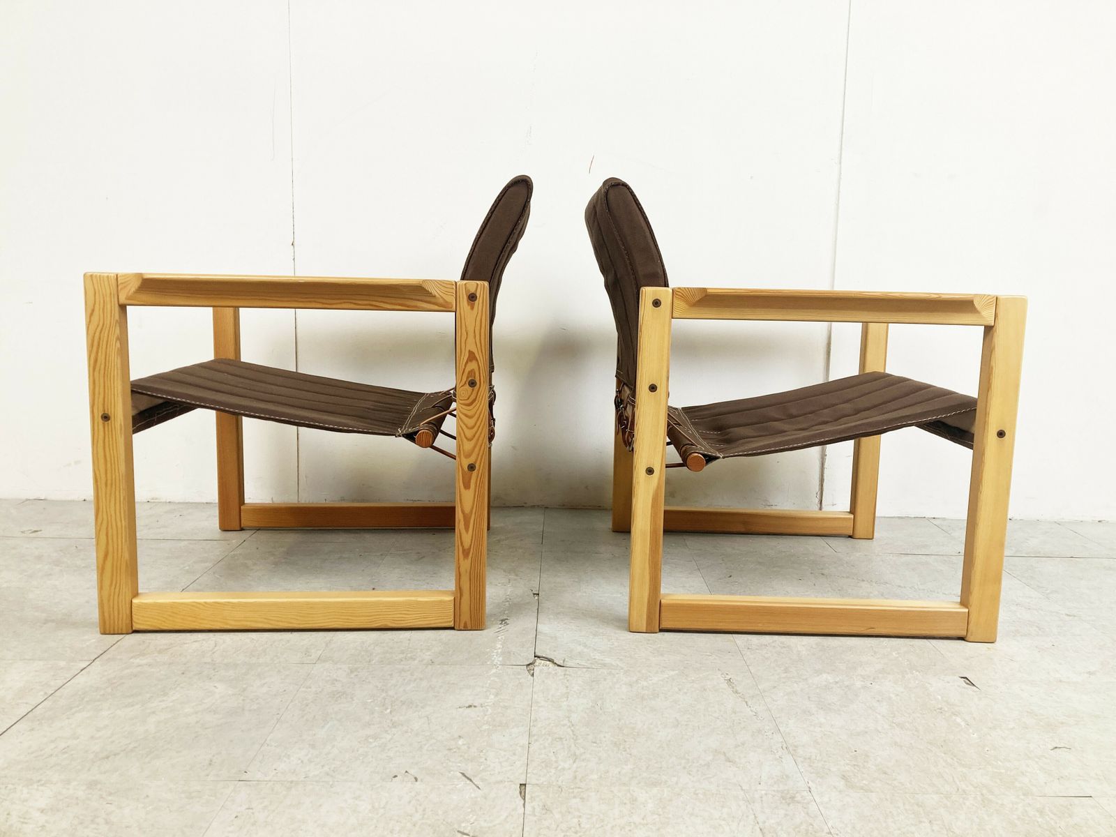Pair Of Diana Armchairs Designed By Karin Mobring For Ikea, 1980s photo buy
