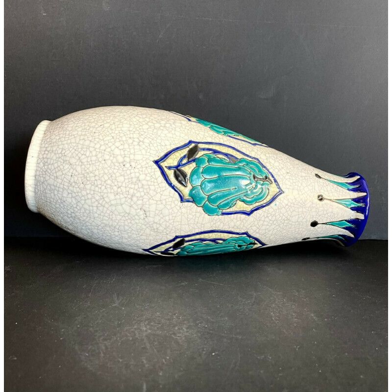 Vase Boch Keramis Maurice Dufrène La Maîtrise 1922 photo buy