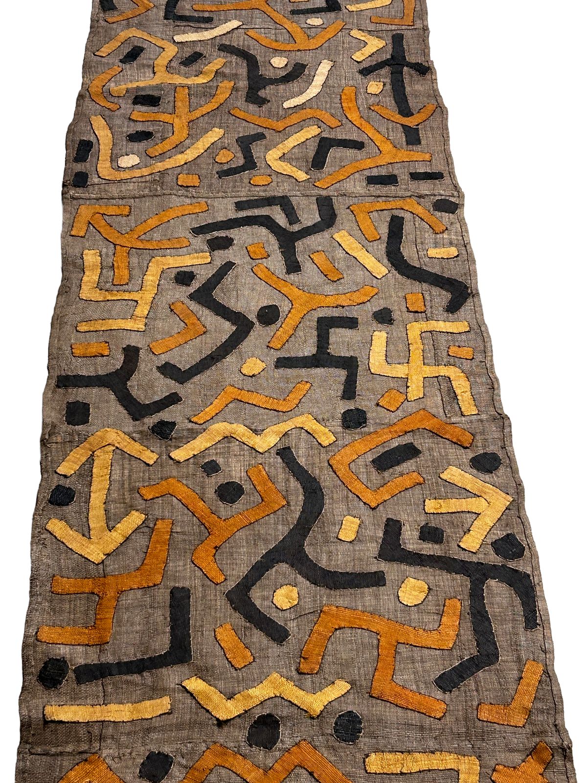 Old Kuba Cloth Democratic Republic Of Congo Tr86.01 photo for sale