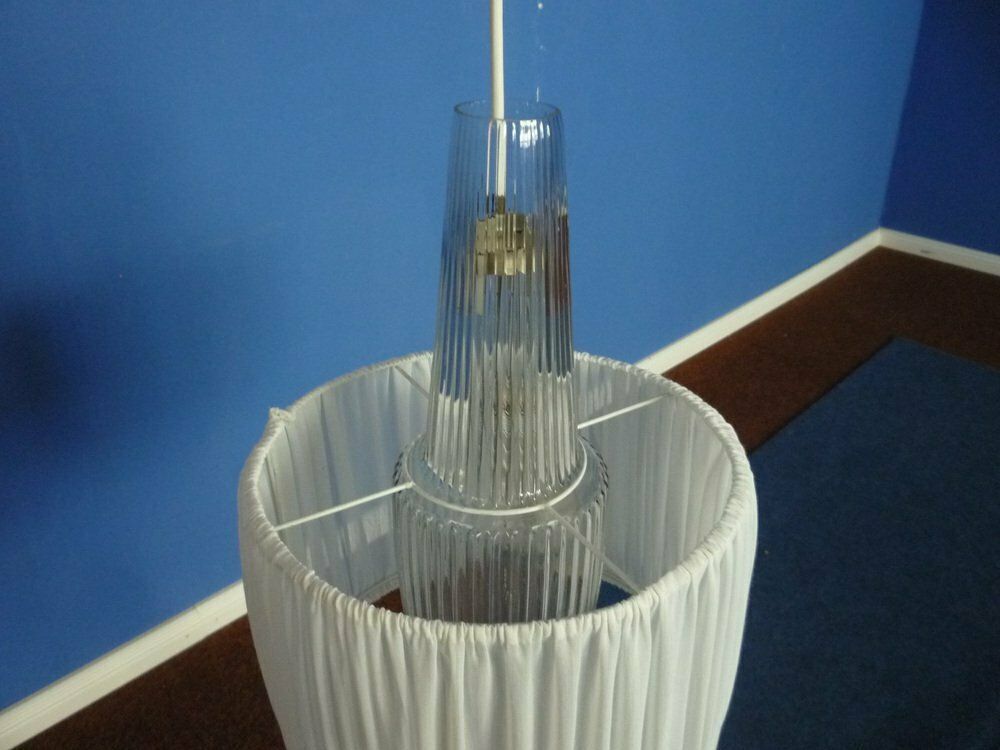 Lighting Glass Pendant Lamp By Alois Ferdinand Gangkofner For Peill And Putzler 1950s photo