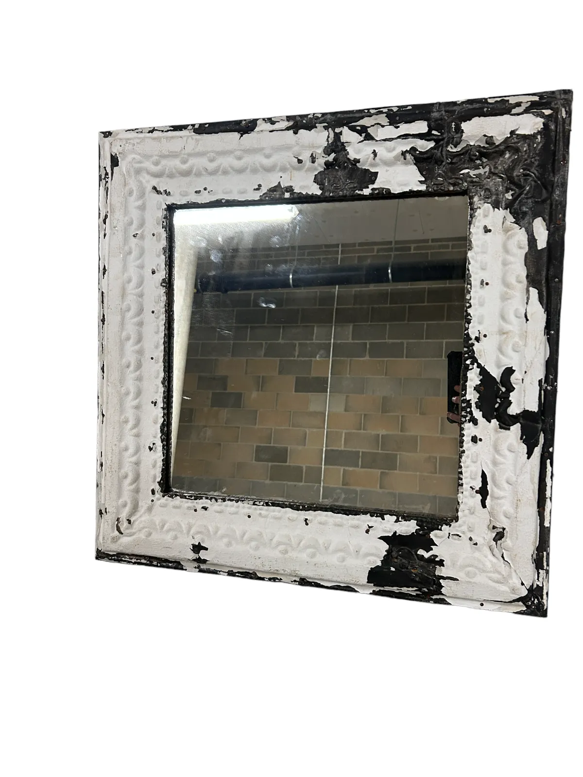 Pressed Tin Ceiling Tile Mirror