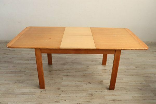 Swedish Extendable Dining Table, 1970s photo for sale