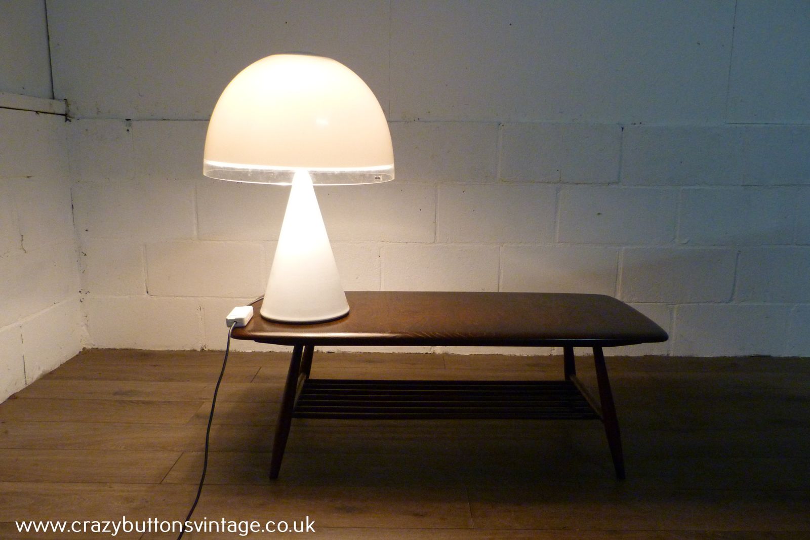 Lighting Iguzzini Baobab 4044 1960's Table Lamp photo