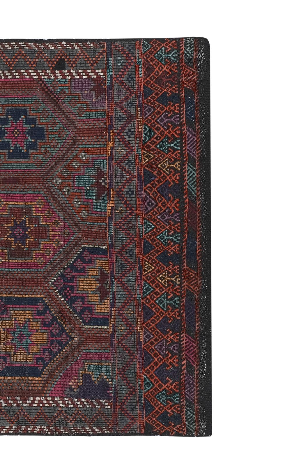 Turkish Kilim Masterpiece Hand Woven Wool Jajim Area Rug 5'6'' X 9'2'' photo for sale
