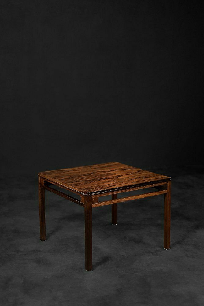 Mid Century Scandinavian Modern Rosewood Coffee Table By Rasmus Solberg For S Møbler, 1960s