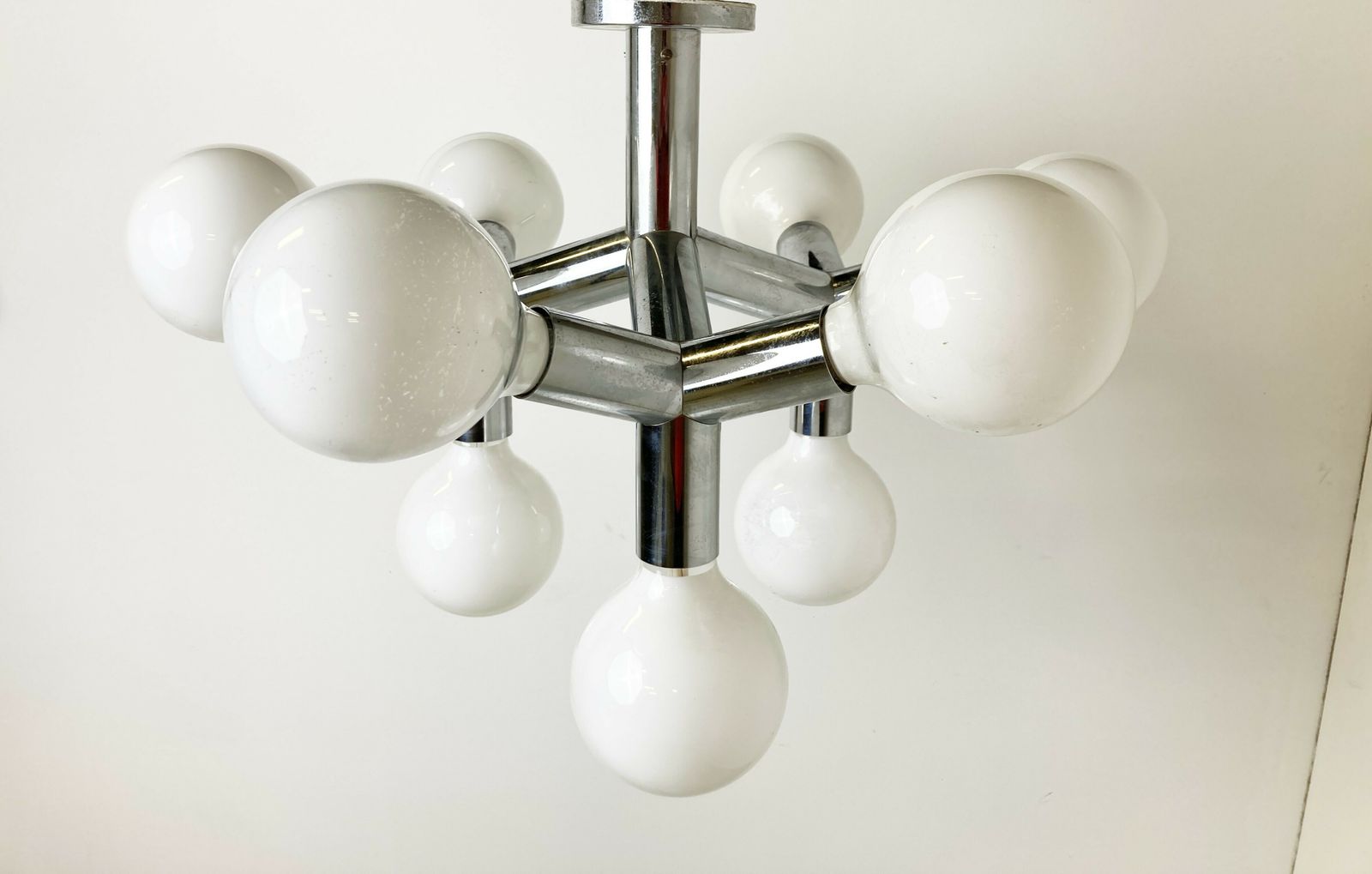 Vintage Atomic Chandelier By Jt Kalmar, 1970s photo Lighting