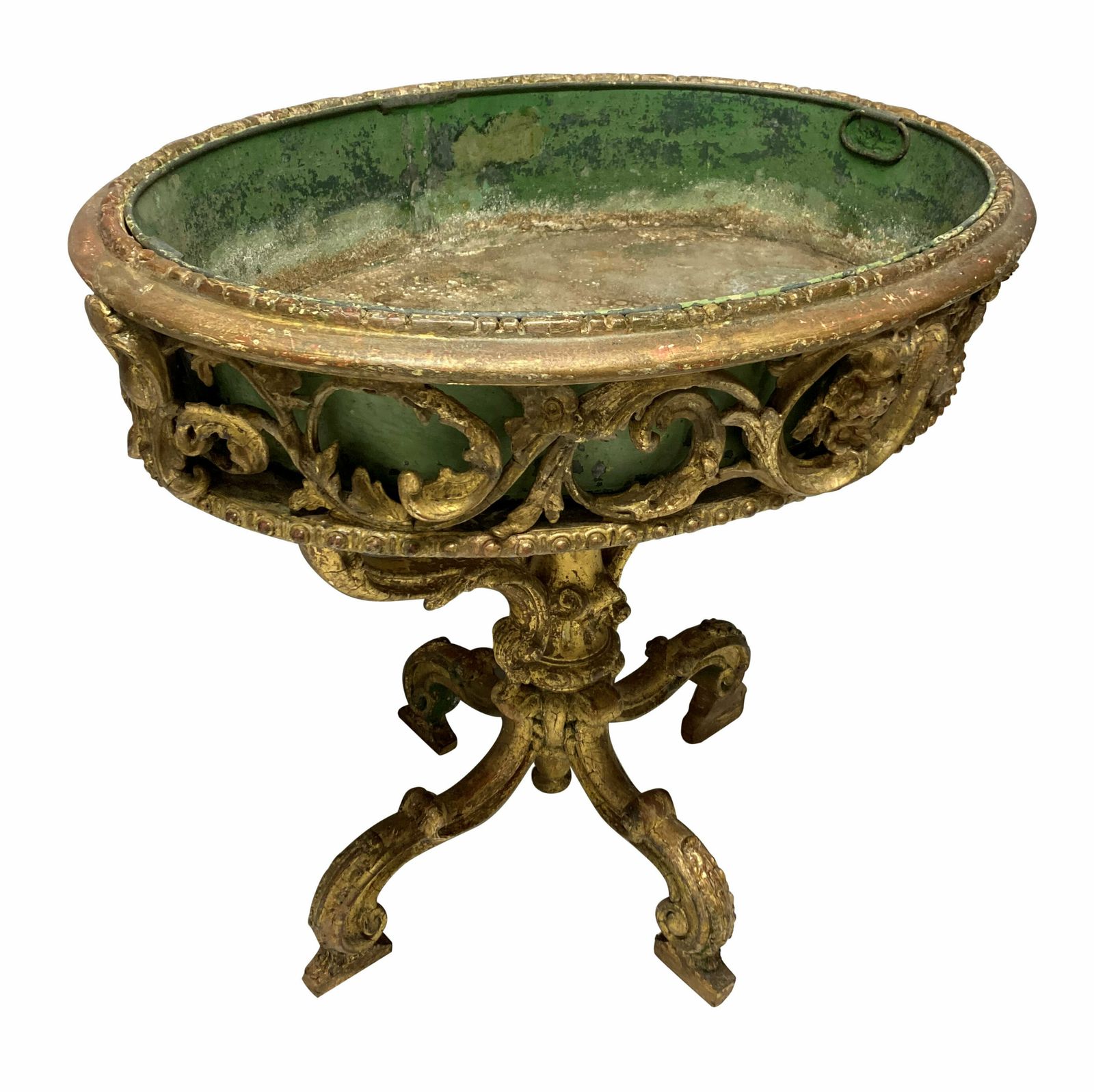 An Early XIX Century Country House Giltwood Jardiniere photo Home Decor