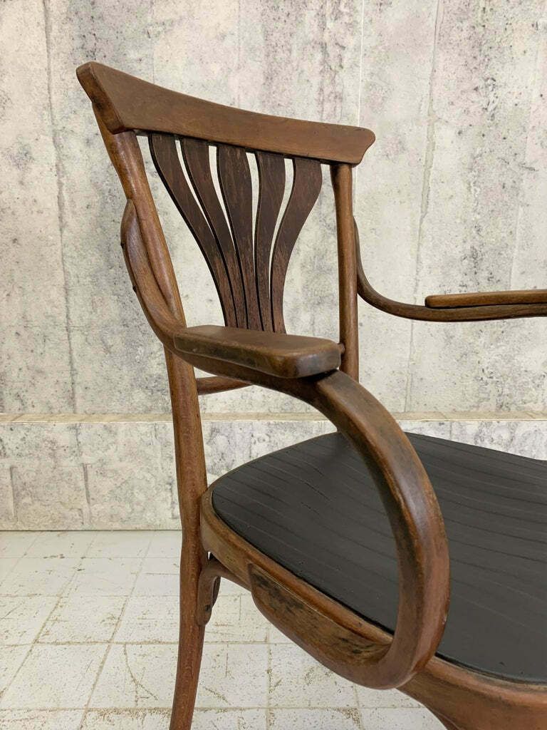 Individual Bentwood French Bistro Chair Carver photo Furniture
