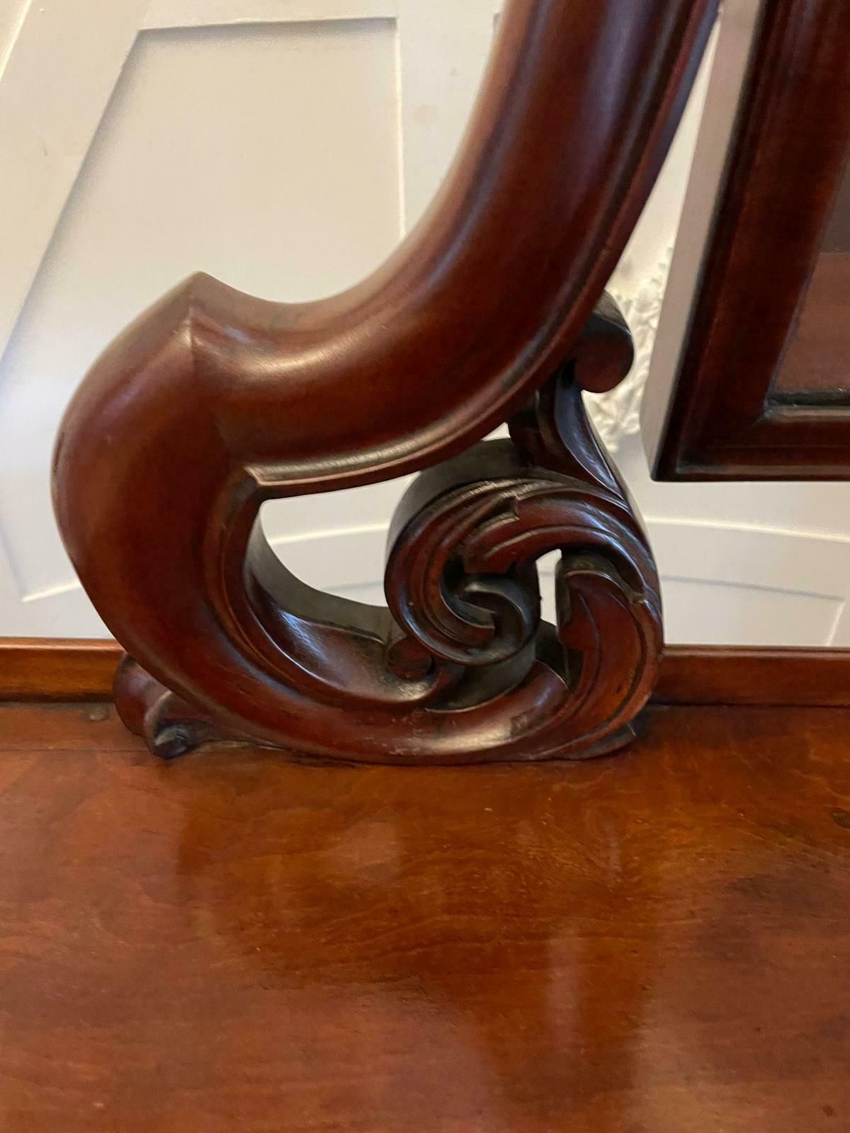 photo buy Quality 19th Century Antique Carved Mahogany Dressing Table