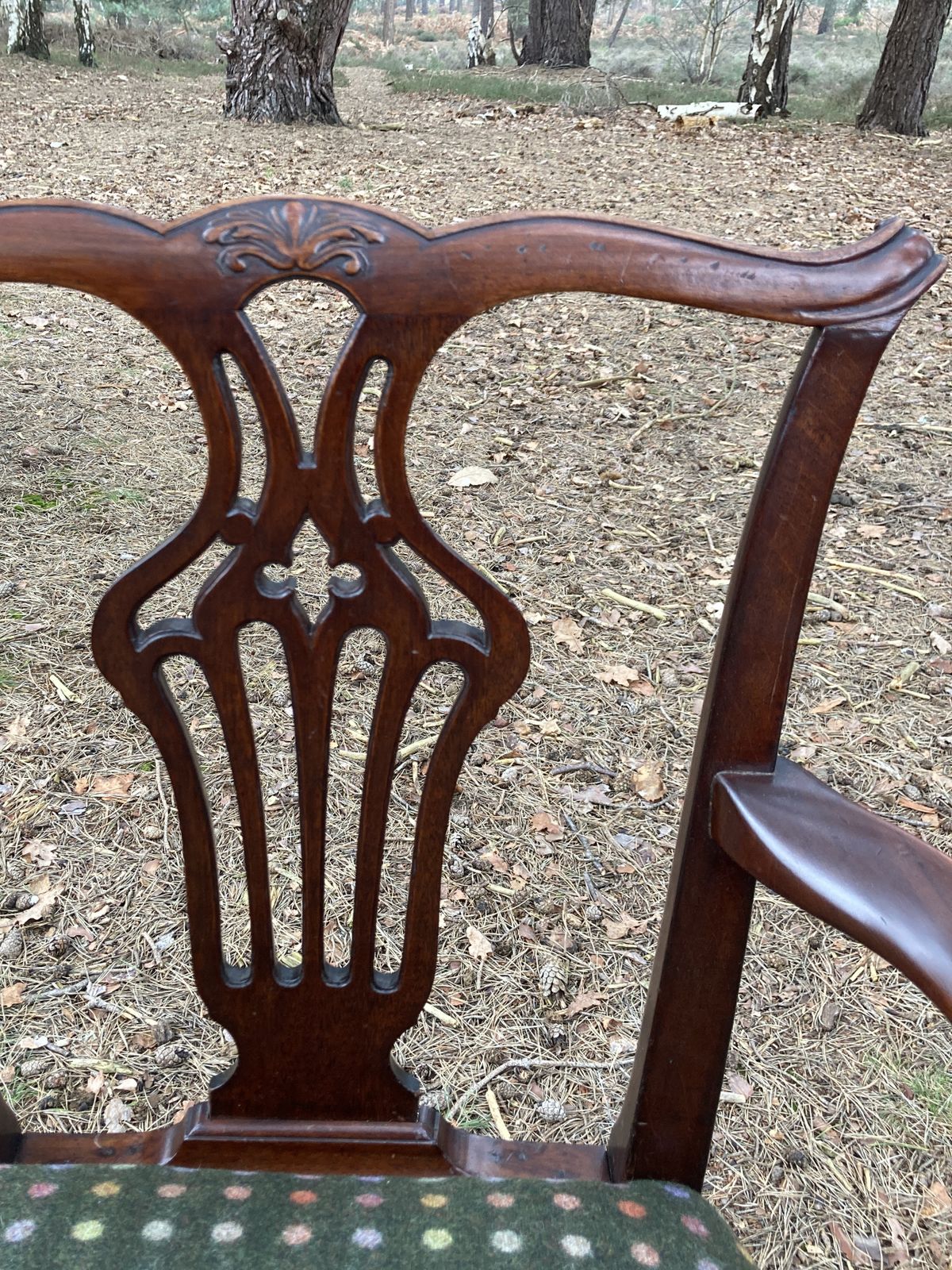 Pair Of Mahogany Open Armchairs / Carvers, Circa 1830 photo 1480.0