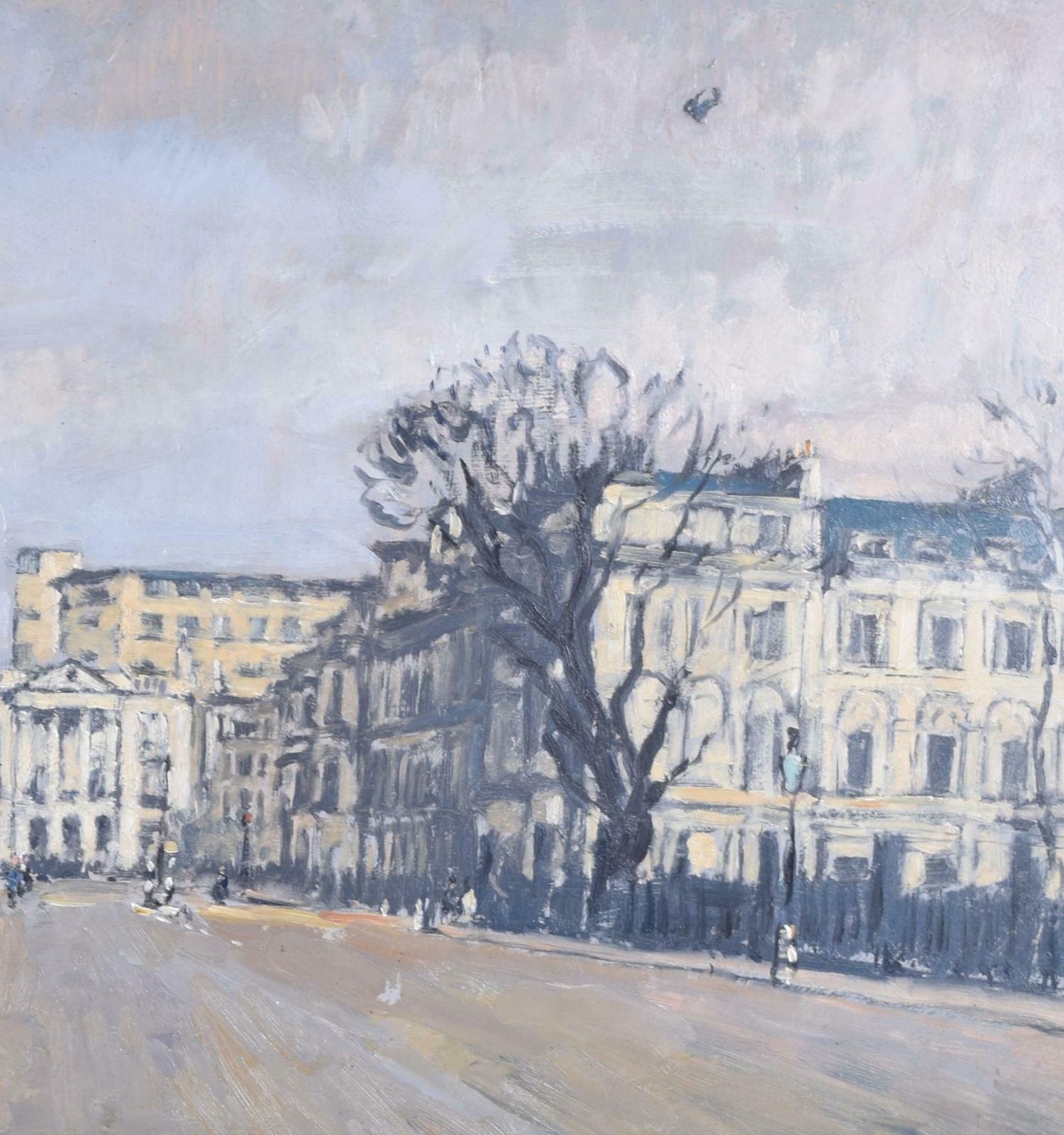 Regent's Park Barrage Balloons 1940 Oil Painting By Lord Paul Ayshford Methuen photo for sale