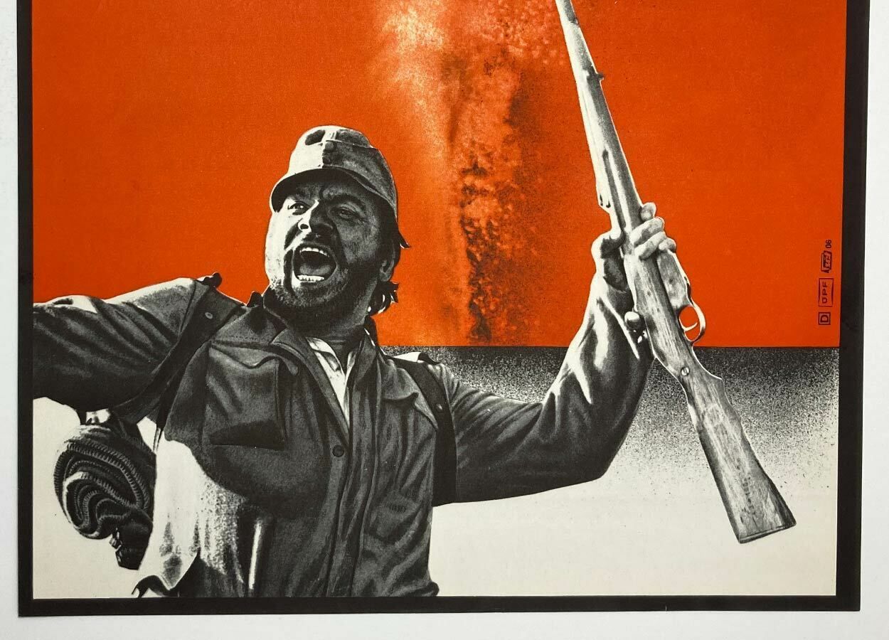 Original Film Poster, Signum Laudis, Unknown Artist, 1980, Genuine Czech Vintage Print photo for sale