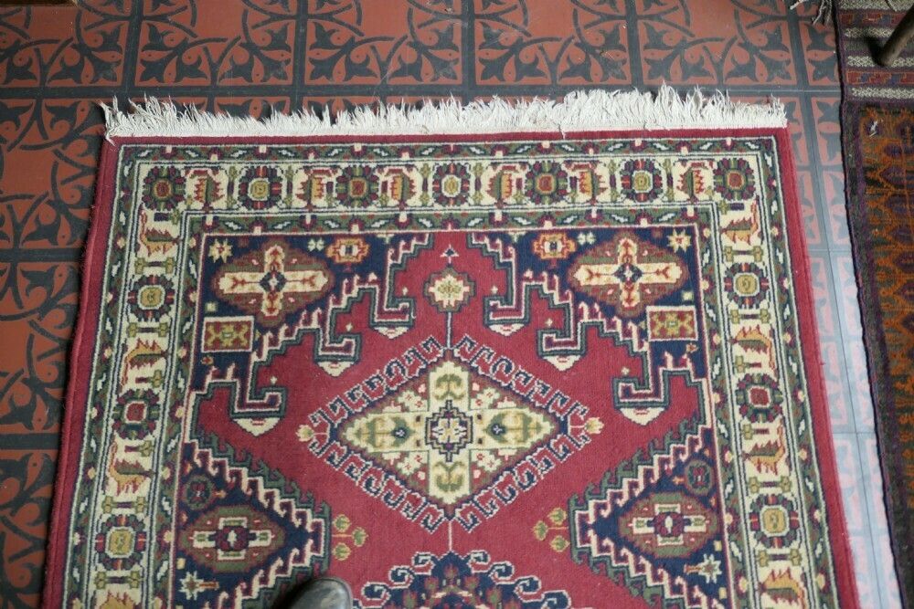 Vintage Tree Of Life Pattern Wool Carpet, Rug photo 534.0