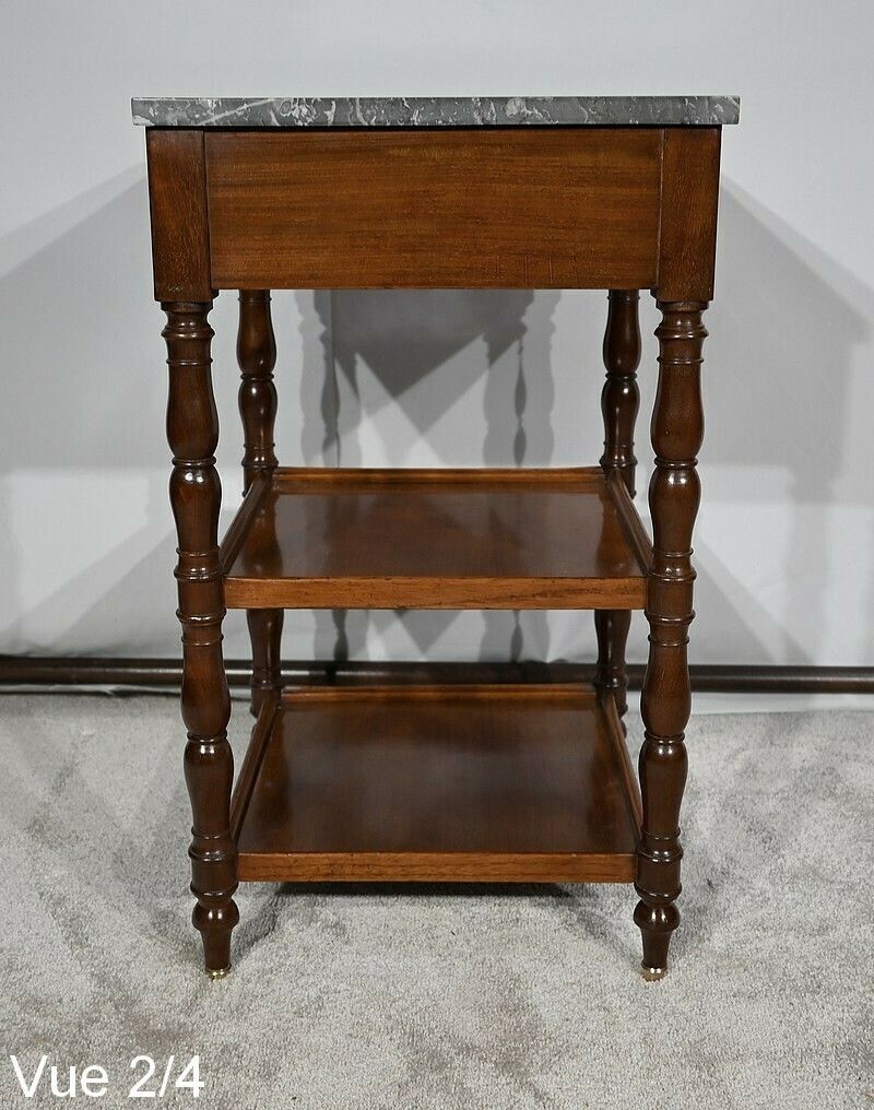 photo buy Small Serving Table In Cuban Mahogany, Restoration Period, Early 19th Century