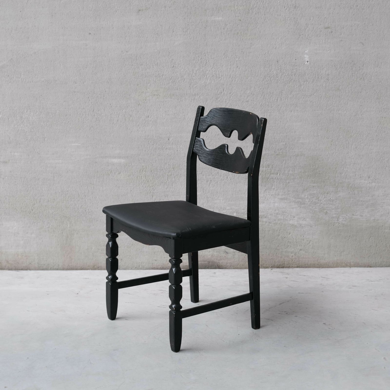 Henning Kjaernulf 'Razor' Mid Century Oak Danish Dining Chairs photo furniture