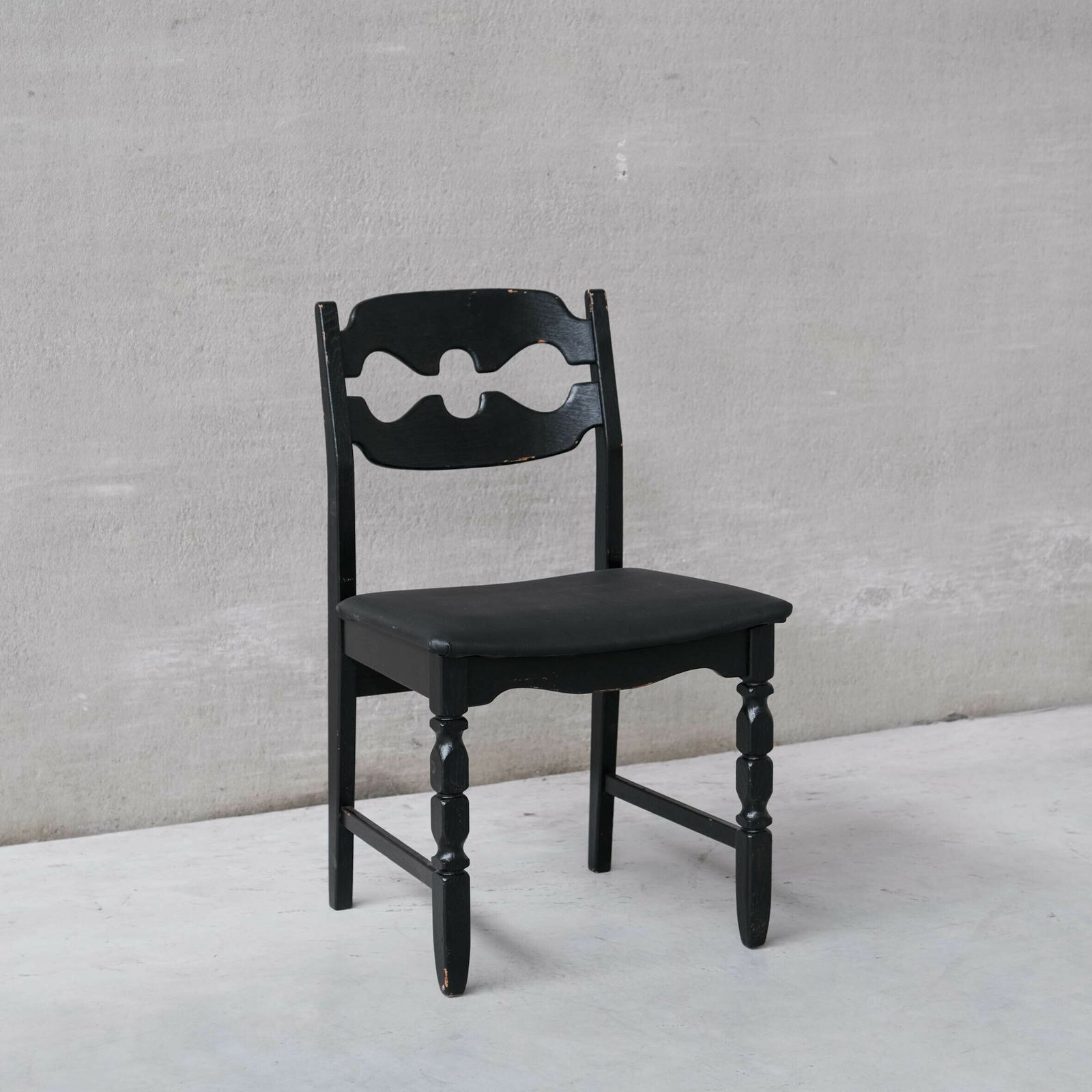 Henning Kjaernulf 'Razor' Mid Century Oak Danish Dining Chairs photo vinterior