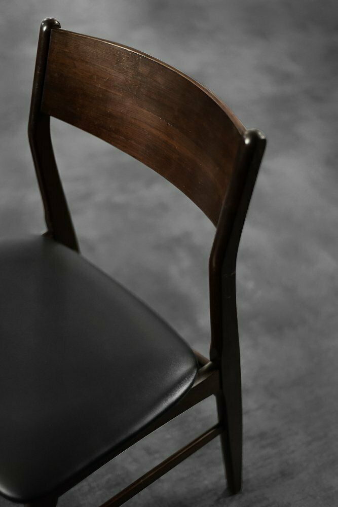 Mid Century Scandinavian Modern Dining Chairs In Beech And Rosewood, 1960s, Set Of 4 photo Furniture